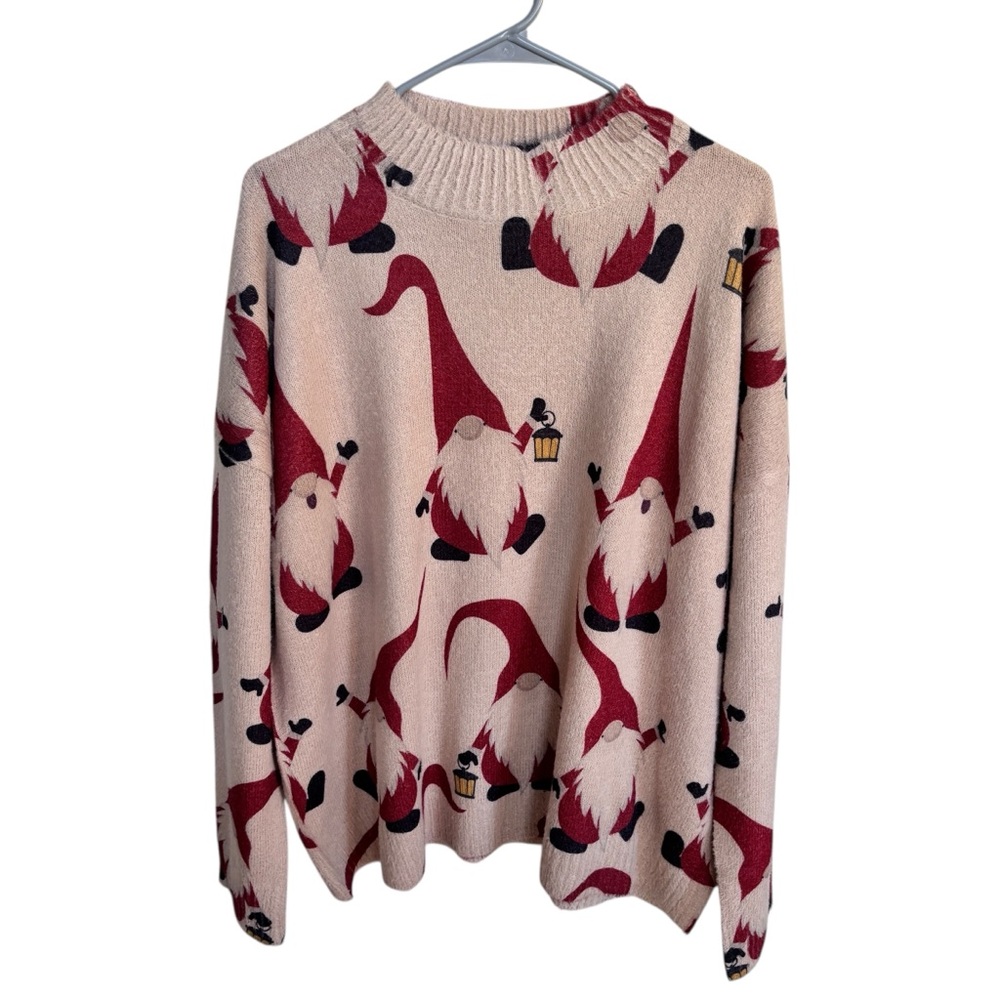 Christmas Gnome Temu Sweater Size‎ 2XL